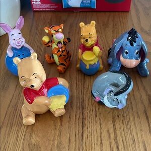 Disney Winnie the Pooh Ceramic Figurine Set